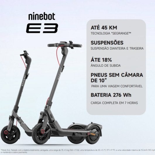Segway Trotinete E3 E