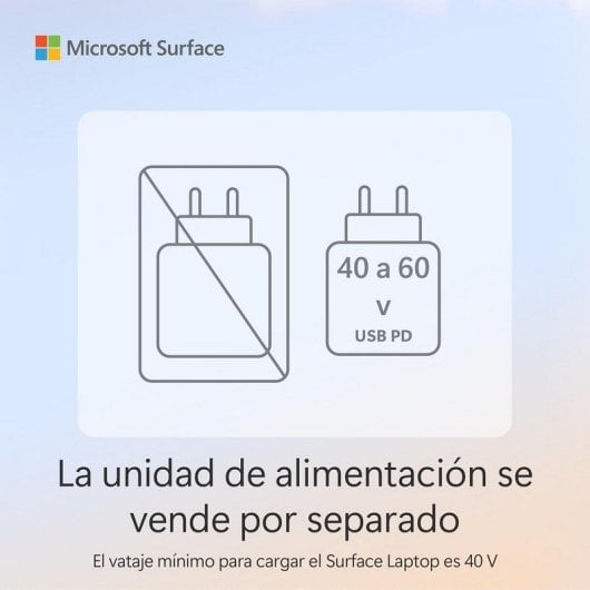 Microsoft Surface Laptop Copilot+ PC Snapdragon X Plus 16 GB 512 GB 13'' Touch Platinum