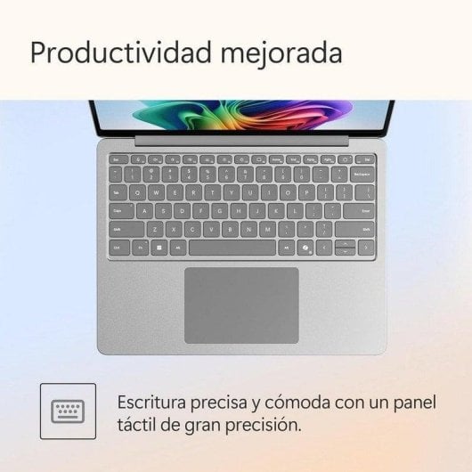 Portátil Microsoft Surface Laptop 13" Snapdragon X Plus 16GB 512GB SSD Windows 11 Táctil Platino