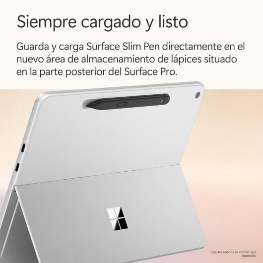 Microsoft Surface Pro Snapdragon X Plus 16GB 256GB Pantalla 12" Táctil PixelSense Platino