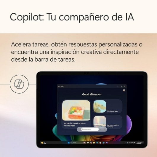 Microsoft Surface Pro Snapdragon X Plus 16GB 256GB Pantalla 12" Táctil PixelSense Platino