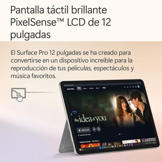 Microsoft Surface Pro Snapdragon X Plus 16GB 256GB Pantalla 12" Táctil PixelSense Platino