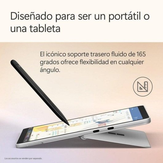 Portátil Microsoft Surface Pro 12" Snapdragon X Plus 16GB 512GB Adreno Windows 11