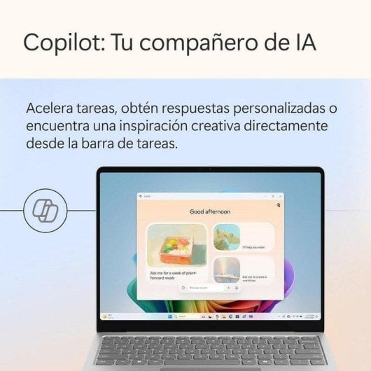 Portátil Microsoft Surface Laptop 13" Snapdragon X Plus 16GB 256GB SSD Windows 11 Home Tactile Platine