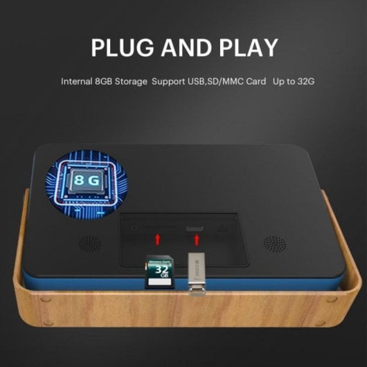Cadre photo numérique Kodak RWF-108V 10,1 pouces, Wi-Fi double bande, écran tactile 32 Go, USB-C