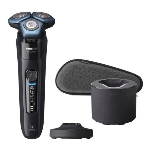 Rasoir Visage Philips Shaver Series 7000 S7783/55 Sans Fil 60min Sec et Humide 3 Têtes