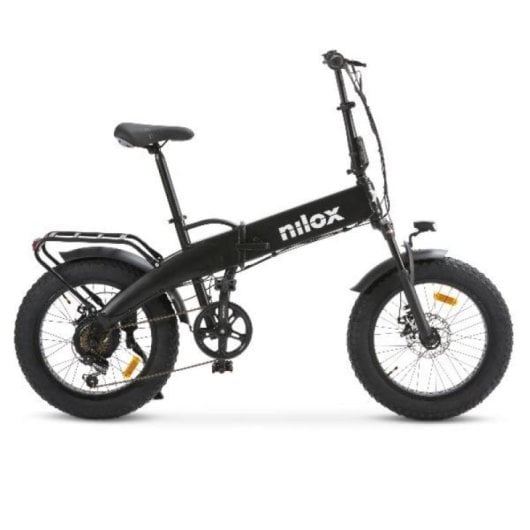 E-Bike Nilox NXEBX10BK 250 W 70 km Reichweite Shimano 6-Gang LCD Display Faltrad