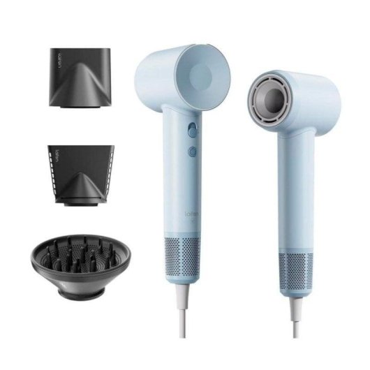 Ionen Föhn Laifen SE 105000rpm Ionentechnologie Schnelltrocknung Leise Blau