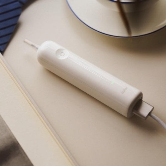 Brosse à Dents Laifen Wave - Oscillante, 66000 mouvements/min, Blanc, 3 Modes