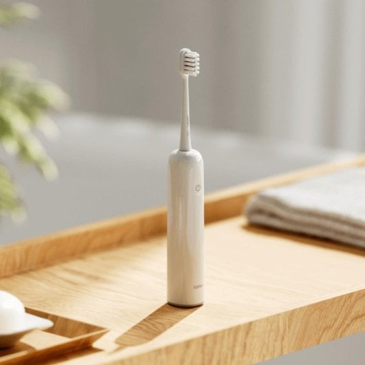 Brosse à Dents Laifen Wave - Oscillante, 66000 mouvements/min, Blanc, 3 Modes