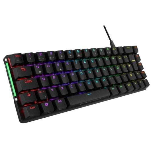 Tastiera meccanica ASUS ROG Falchion Ace Layout QWERTY LED RGB Nero compatto 65%