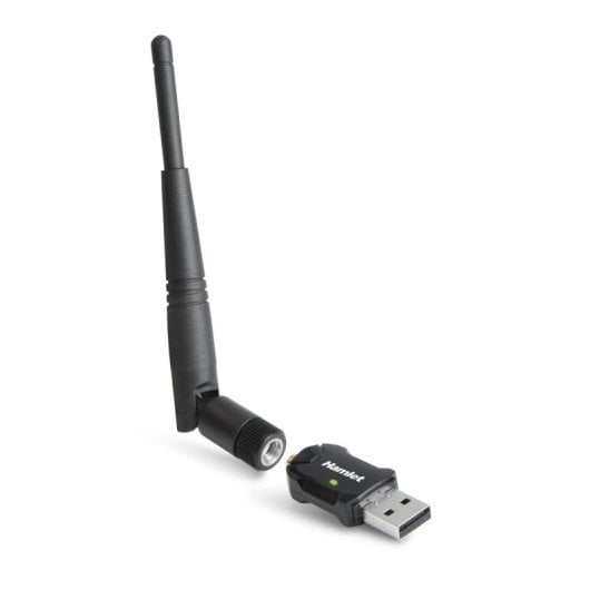 Scheda di Rete Hamlet HNU3GIGA USB Ethernet 1000 Mbit/s Bianco