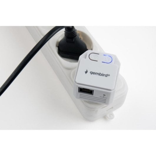 Repetidor WiFi Gembird WNP-RP300-03 300Mbps Antenas Internas Blanco Seguridad WPA2/WPS