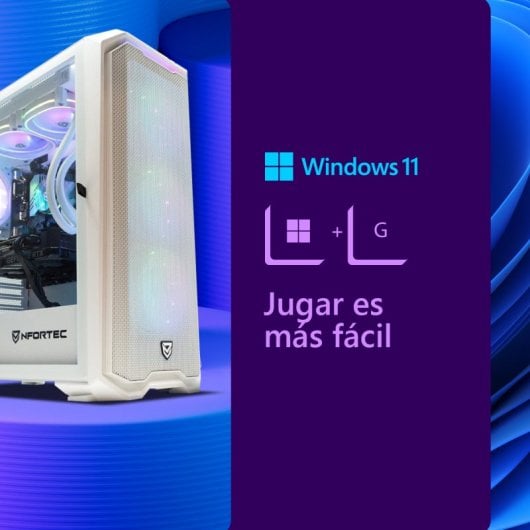 PcCom Ready AMD Ryzen 7 5800X / 32GB / 1TB SSD / RTX 5060 Ti 16GB + Windows 11 Home - Blanco