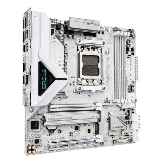 Placa Base Gigabyte B850M EAGLE WIFI6E ICE AM5 DDR5 256GB M.2 PCIe 5.0 Wi-Fi 6E