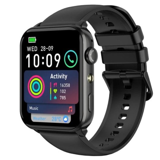 Smartwatch Blackview R30 MAX 1.91" Pantalla TFT, BLE 5.3, Batería 350mAh, 100+ Deportes, Resistente al Agua