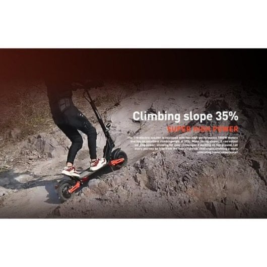 Patinete eléctrico Joyor T10 Doble Motor 1000W×2 60V/18Ah Frenos hidráulicos Autonomía 75km