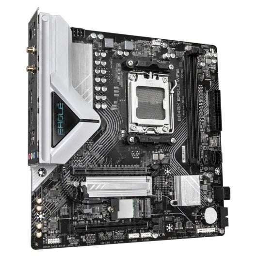 Gigabyte B840M EAGLE WIFI6 Carte Mère Micro ATX AM5 DDR5 7600MHz Wi-Fi 6