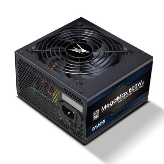 Netzteil Zalman MegaMax TXII 800W 80 PLUS Schwarz ATX Netzteil Zalman MegaMax TXII 800W 80 PLUS Schwarz ATX