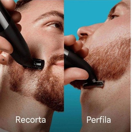 Rasoio Multifunzione Braun Bodygroomer B560 XT3100 Senza Filo 100min Impermeabile 4D Lame