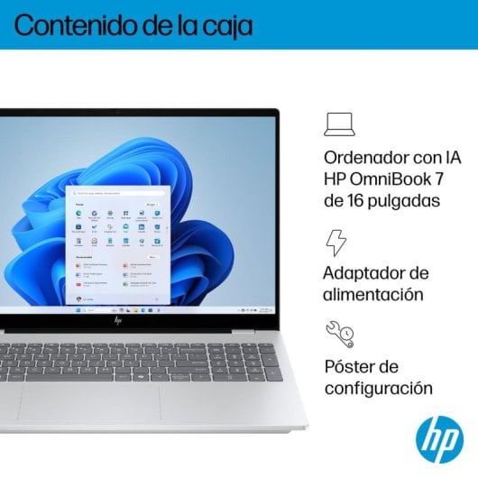 HP OmniBook 7 AI 16-ay0006ns Intel Core Ultra 7 255H 32GB 1TB RTX 4050 16" Táctil 2K