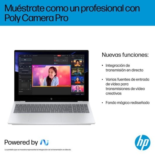 HP OmniBook 7 AI 16-ay0006ns Intel Core Ultra 7 255H 32GB 1TB RTX 4050 16" Táctil 2K