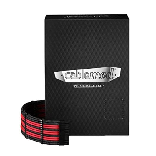 Cable CableMod C-Series PRO ModMesh 12VHPWR Black Label 10AWG Corsair RM/RMi/RMx 600W PCIe 5.0