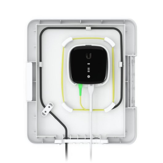 Caja de terminal Ubiquiti UF-TERMINAL-BOX IPX5 exterior policarbonato montaje poste/pared