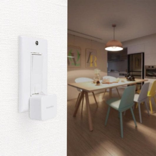 Actuador de conmutación SwitchBot Bot Blanco Montaje enrasado Bluetooth Bajo Consumo