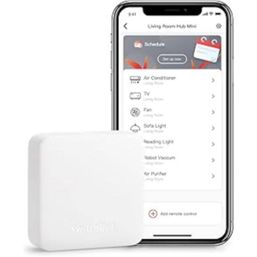 Hub SwitchBot Mini Control Remoto Universal IR Inalámbrico Wi-Fi Smart Home