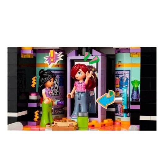 LEGO Friends Tour Bus Set 42619 4 Minifiguras Acessórios Área Criativa dos Bastidores