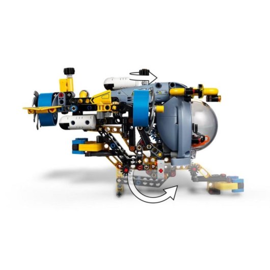 Set LEGO Technic Submarino Investigación Aguas Profundas 42201 Exploración Creativa STEM