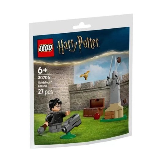 LEGO Harry Potter 30706 Conjunto de Aula de Quidditch com Minifiguras e Acessórios de Jogo