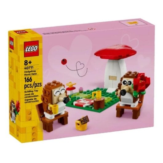 Ensemble de pique-nique des hérissons LEGO 40711 166 pièces compact et créatif à emporter avec vous