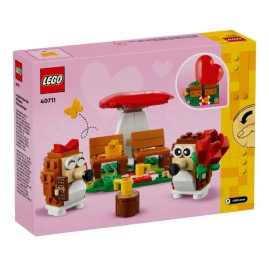 Ensemble de pique-nique des hérissons LEGO 40711 166 pièces compact et créatif à emporter avec vous