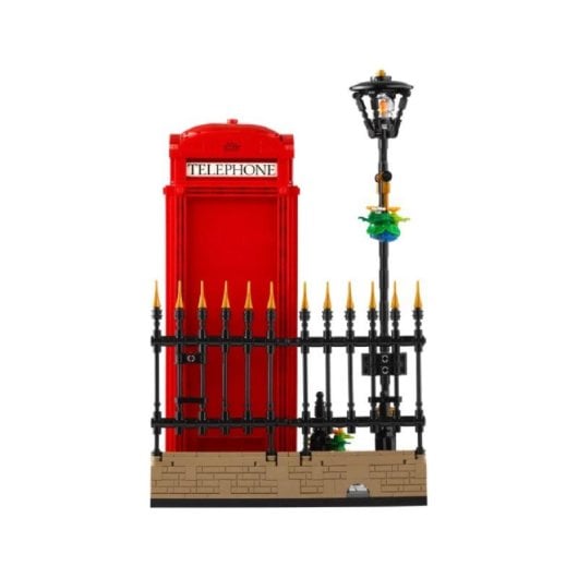 Set LEGO Ideas Red Phone Cabin Londres 21347 Cabina Telefónica Clásica Coleccionable