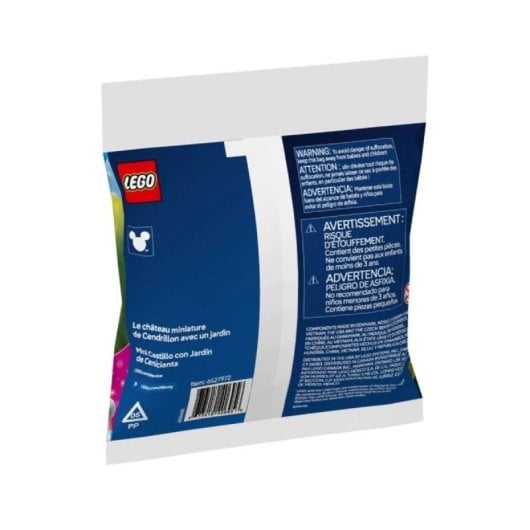 LEGO Disney Le Mini Château de Cendrillon 30695 avec Jardin et Figurine Exclusive