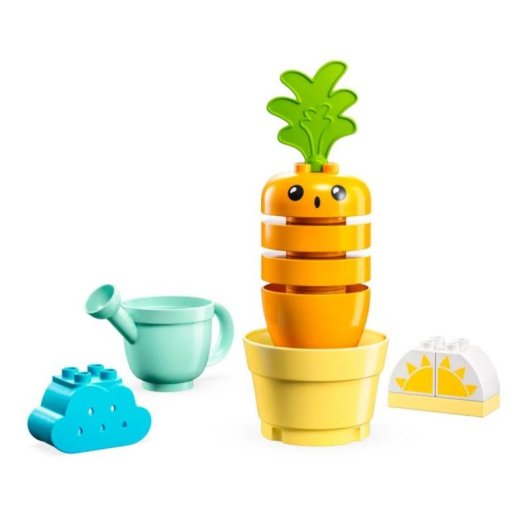 Conjunto de cenouras LEGO DUPLO 10981 para brincar e aprender de forma saudável Montessori