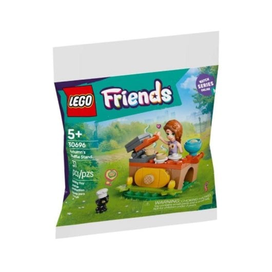 LEGO Friends Stand de gaufres d'automne 30696 Ensemble d'accessoires pour animaux de compagnie Mini Chef Cat