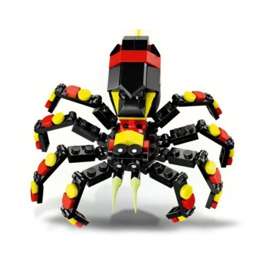 LEGO Creator Wild Animals 31159 Spider Set com Peças Ajustáveis e 3 Modelos Montáveis