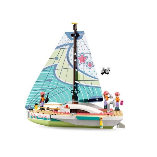 LEGO Friends Stephanie's Sailing Adventure 41716 Conjunto de Construção - Barco com Vela Flexível e Leme Realista