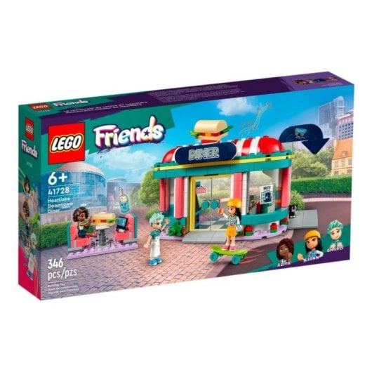 LEGO Friends Le restaurant du centre-ville de Heartlake City 41728 Créativité et jeu de rôle