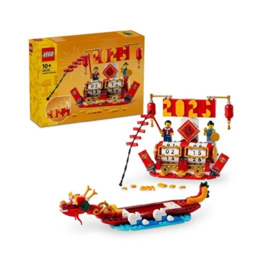 Calendario Festivo LEGO Iconic 40678 345 piezas diseño decorativo navidad adultos y niños