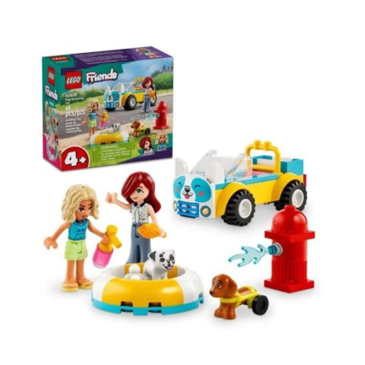 LEGO Friends 42635 Conjunto Móvel para Cuidados com Cães para 4+ Anos, Mini-Bonecas e Animais de Estimação