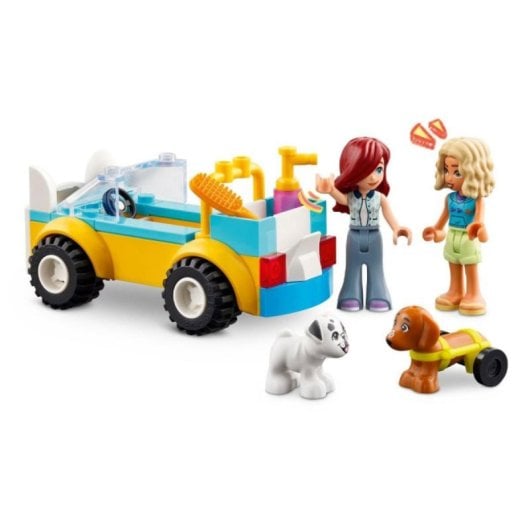 LEGO Friends 42635 Conjunto Móvel para Cuidados com Cães para 4+ Anos, Mini-Bonecas e Animais de Estimação
