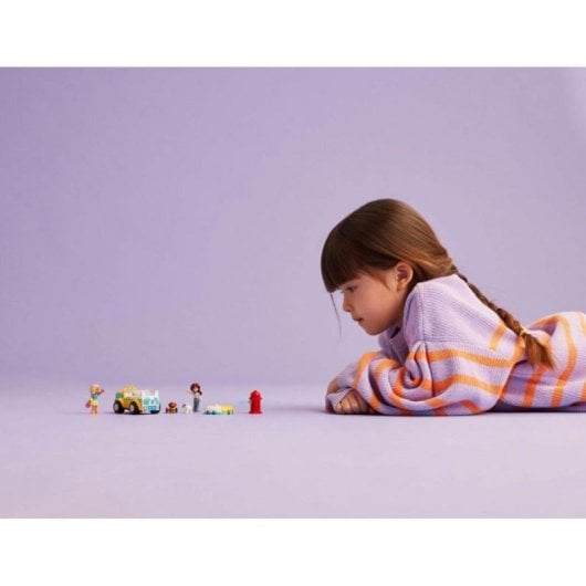 LEGO Friends 42635 Conjunto Móvel para Cuidados com Cães para 4+ Anos, Mini-Bonecas e Animais de Estimação