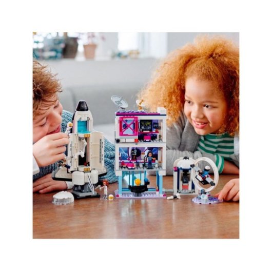 Set LEGO La Academia Espacial de Olivia 41713 Academia, Transbordador y Observatorio STEM