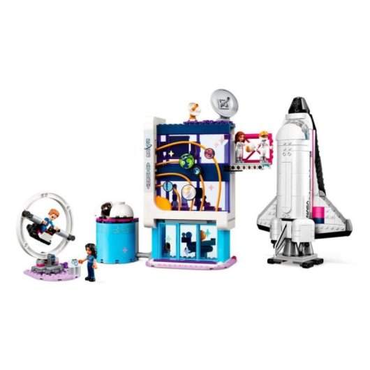 Set LEGO La Academia Espacial de Olivia 41713 Academia, Transbordador y Observatorio STEM