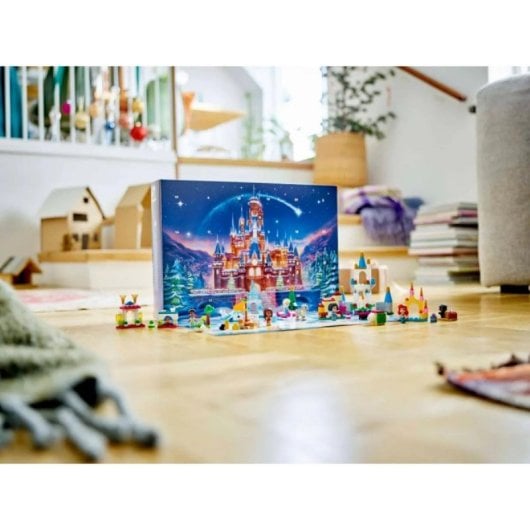 Calendrier de l'Avent LEGO Disney 43253 Microfigures Elsa Tiana Ariel Vaiana Mirabelle et surprises exclusives