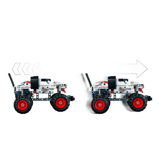 Set LEGO Technic Monster Jam Monster Mutt Dalmatian 42150 motor de retroceso 2 en 1